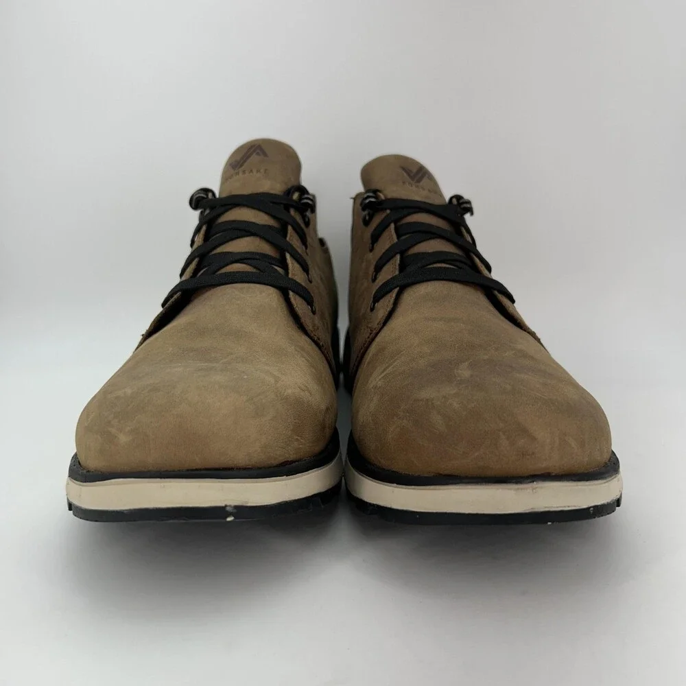 Forsake Davos Boots Mens Size 14 Brown Leather Mid Waterproof Chukka Hiking